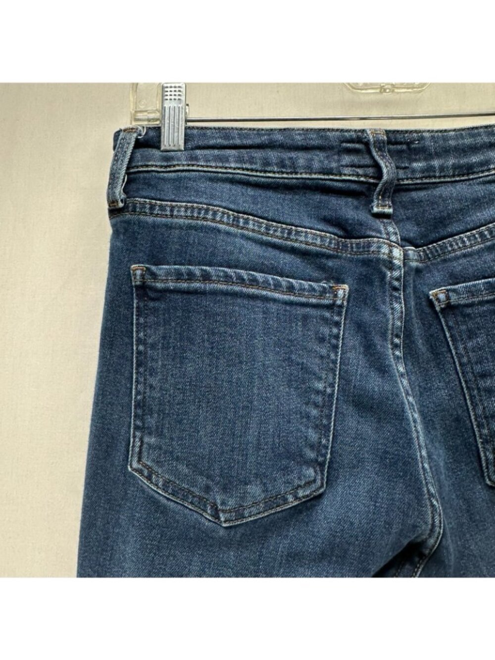 Kut From The Kloth Stella Fab Ab Flare Jeans Women 6 High Rise Stretch Dark Wash - Picture 9 of 13